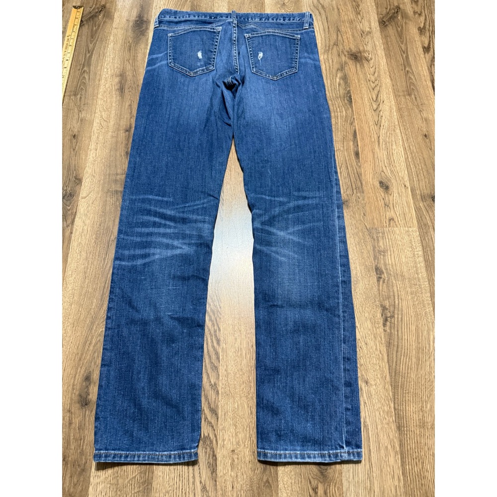 Gap 1969 Jeans Women's Size 29/8R Blue Denim Bootcut Pockets Mid Rise Pockets - Picture 2 of 12
